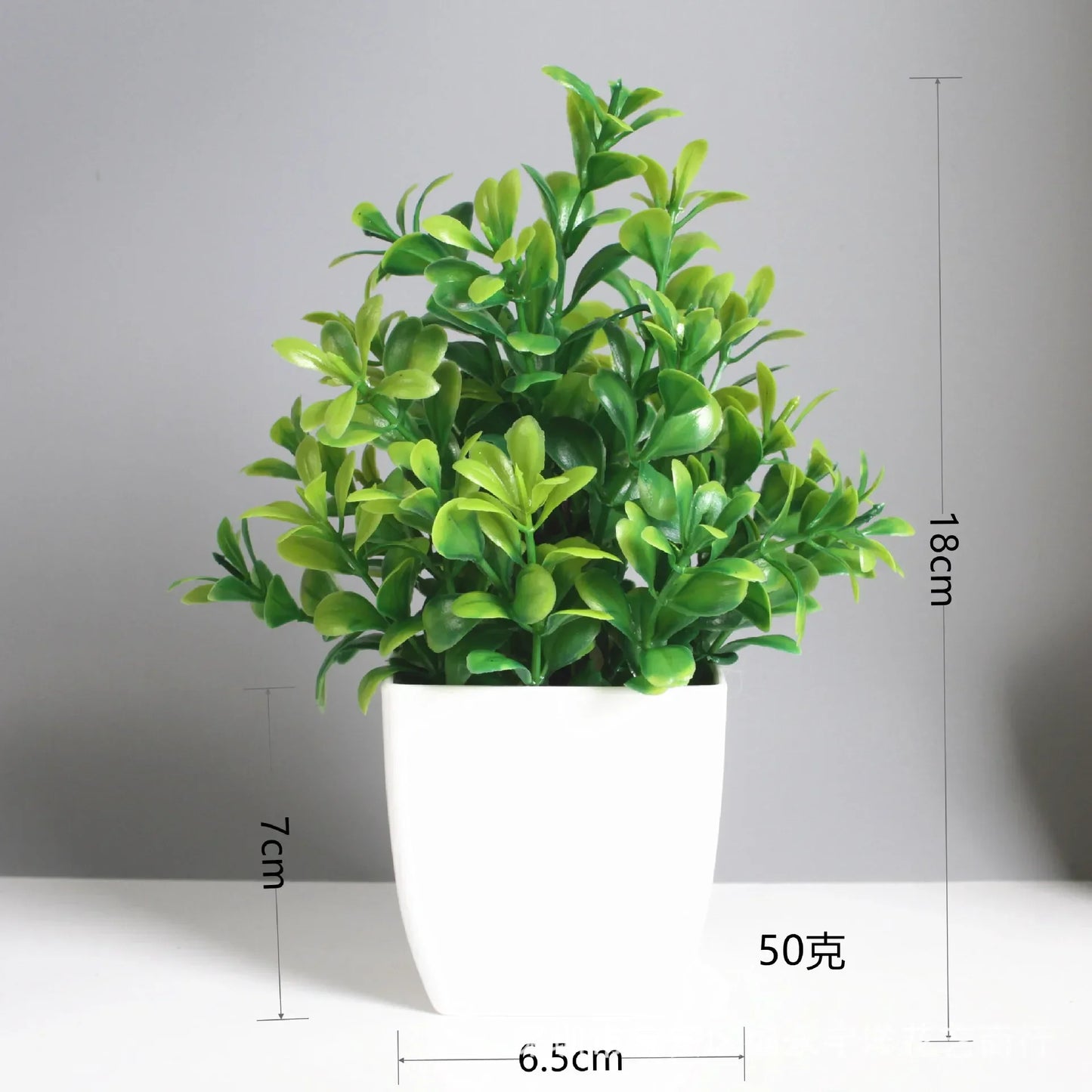 Bonsaï d'eucalyptus artificiel – Décoration verte pour l'intérieur et l'extérieur