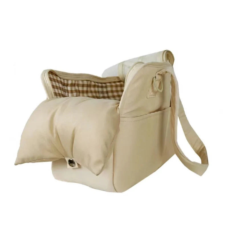 Portable Dog Carrier Bag – Comfortable Shoulder Tote for Small Dogs & Cats