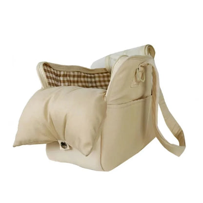 Portable Dog Carrier Bag – Comfortable Shoulder Tote for Small Dogs & Cats