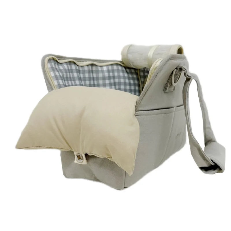 Portable Dog Carrier Bag – Comfortable Shoulder Tote for Small Dogs & Cats