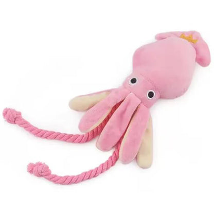 Interactive Octopus Rope Toy – Durable Chew & Teeth Cleaning Toy for Dogs & Cats