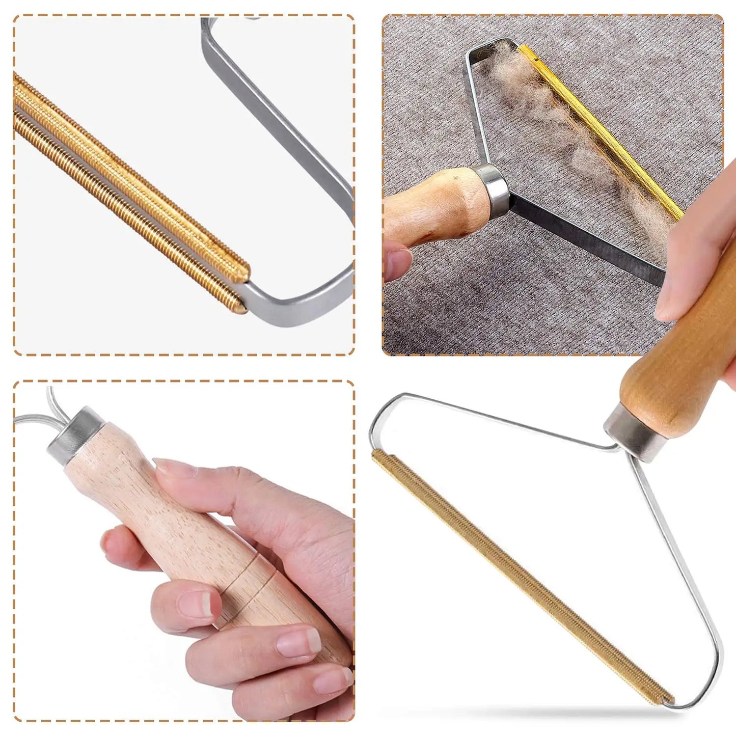 Pet Hair Remover Brush – Reusable Lint Cleaner for Clothes, Sofas & Fabrics