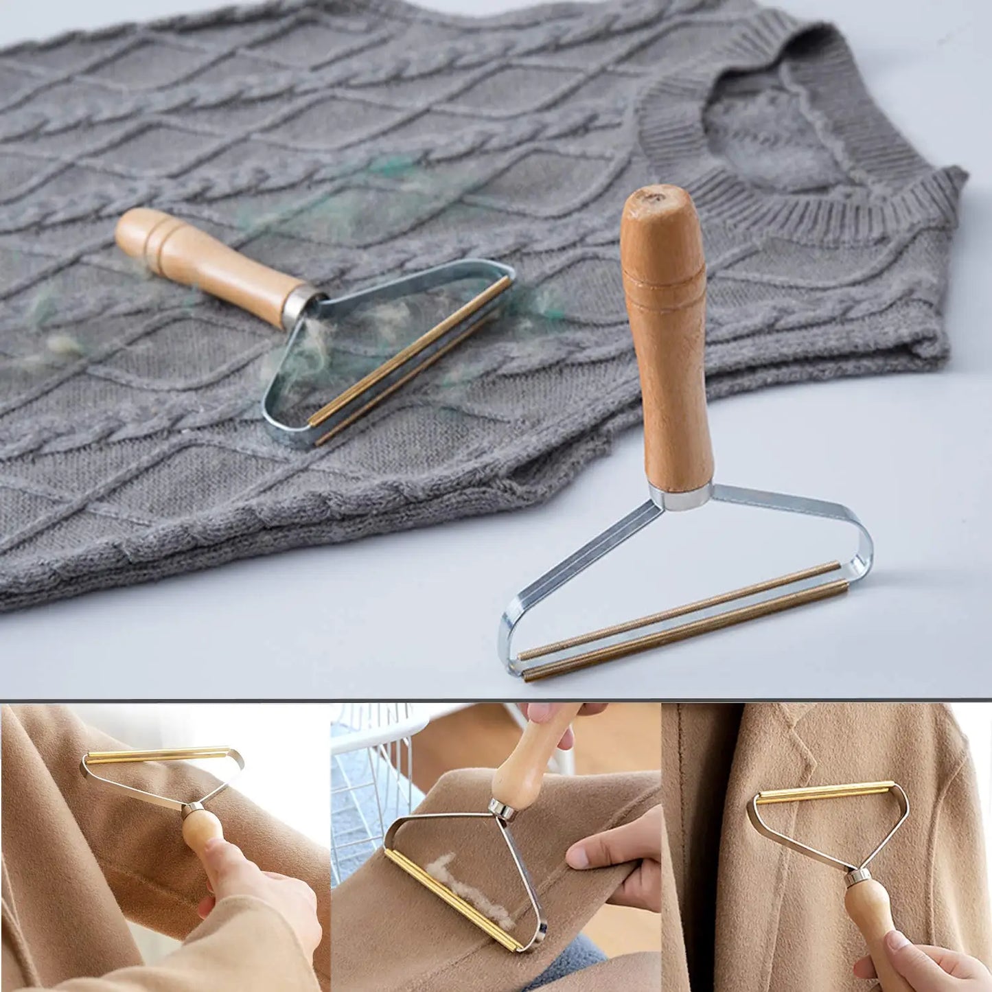 Pet Hair Remover Brush – Reusable Lint Cleaner for Clothes, Sofas & Fabrics